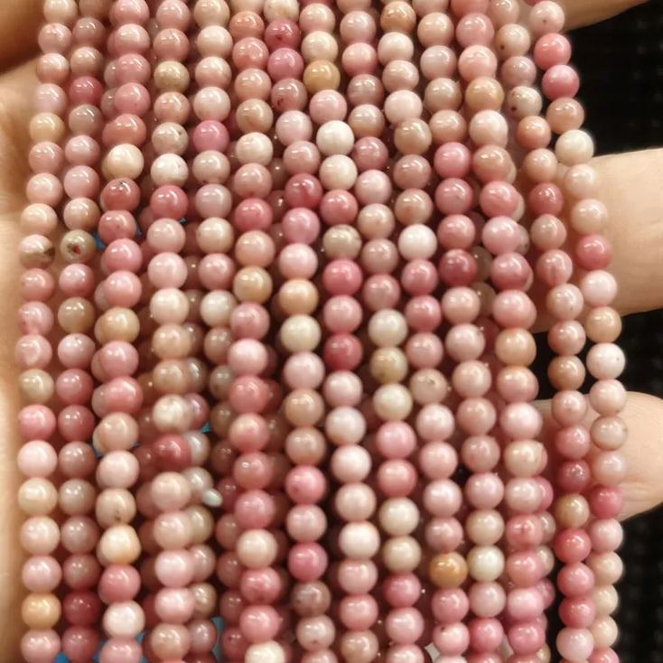 2mm 3mm Mini Natural Gemstone Round Beads Strand