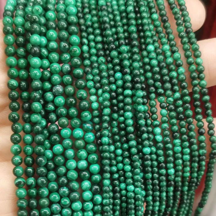 2mm 3mm Mini Natural Gemstone Round Beads Strand