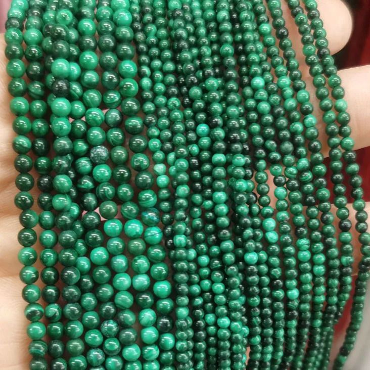 2mm 3mm Mini Natural Gemstone Round Beads Strand
