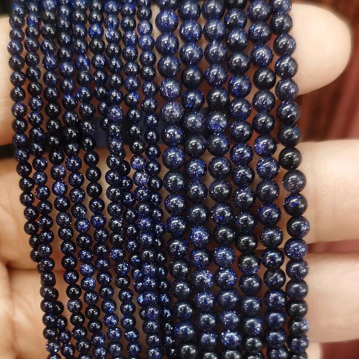 2mm 3mm Mini Natural Gemstone Round Beads Strand