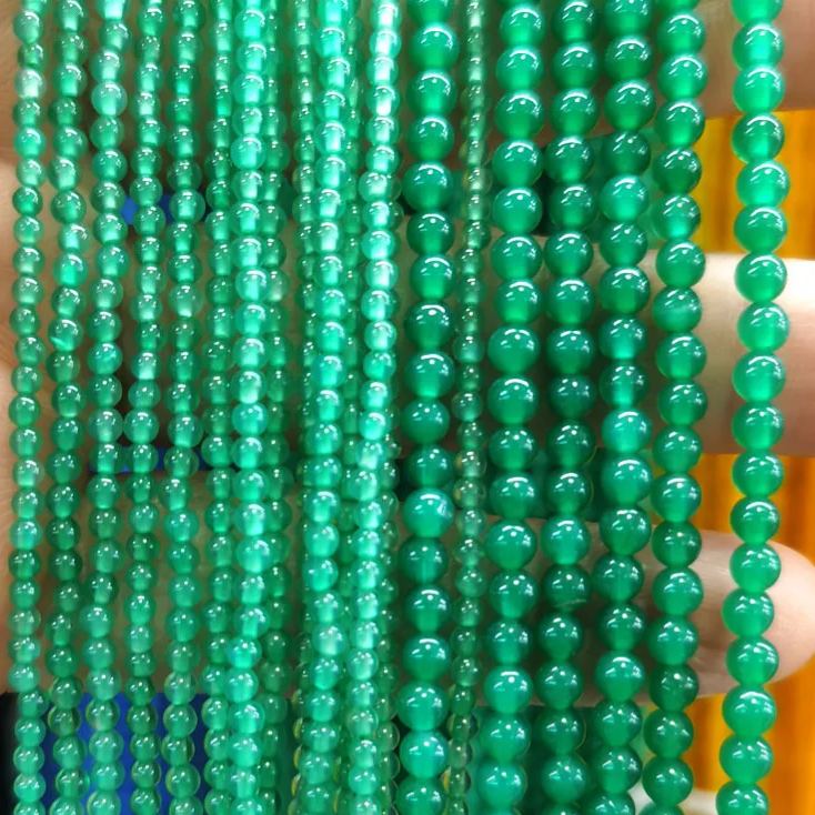 2mm 3mm Mini Natural Gemstone Round Beads Strand