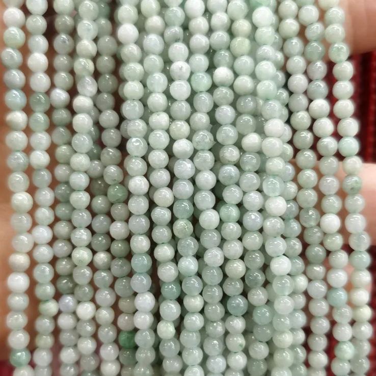 2mm 3mm Mini Natural Gemstone Round Beads Strand