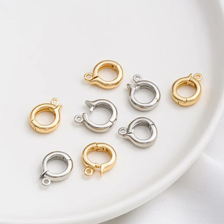 11mm Round Shaped All-purpose Buckle Jewelry Accessory