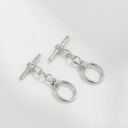 #16 oval knot platinum 10*19mm