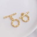 #26 lace  14k gold 14.5mm