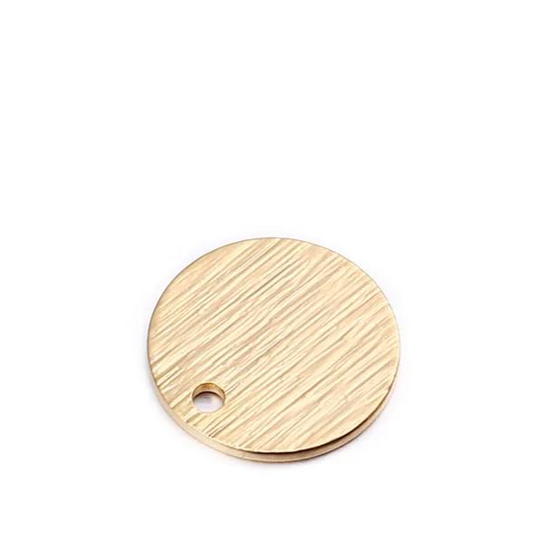 Gold Plated Geometric Sheet Charms 10pcs for Jewelry DIY