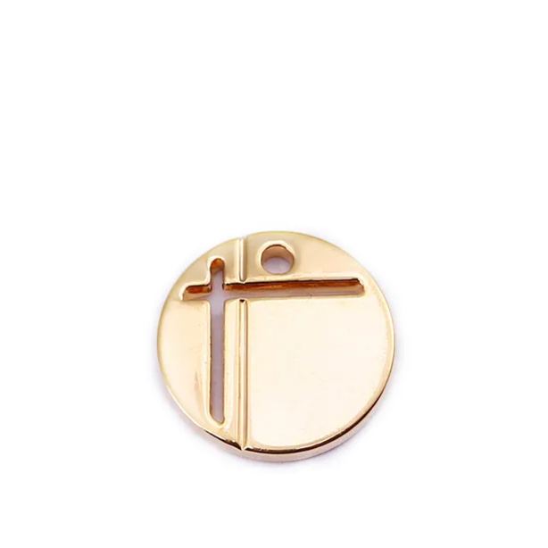 Gold Plated Geometric Sheet Charms 10pcs for Jewelry DIY