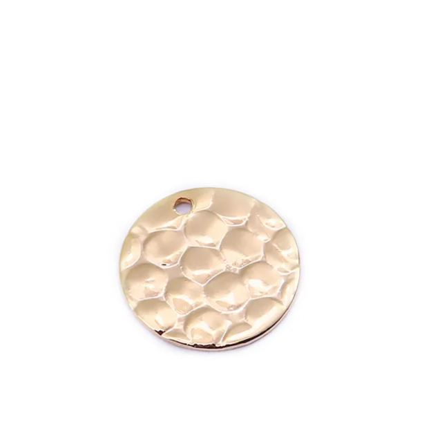 Gold Plated Geometric Sheet Charms 10pcs for Jewelry DIY