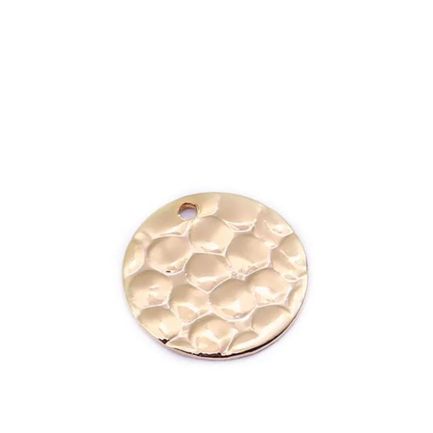 Gold Plated Geometric Sheet Charms 10pcs for Jewelry DIY