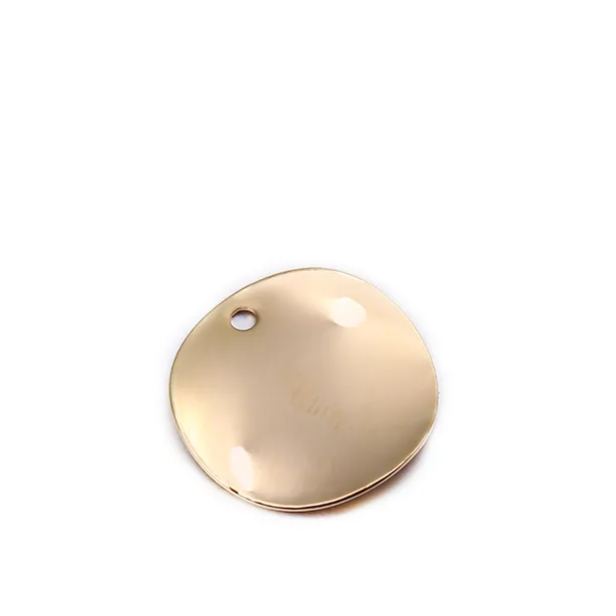 Gold Plated Geometric Sheet Charms 10pcs for Jewelry DIY