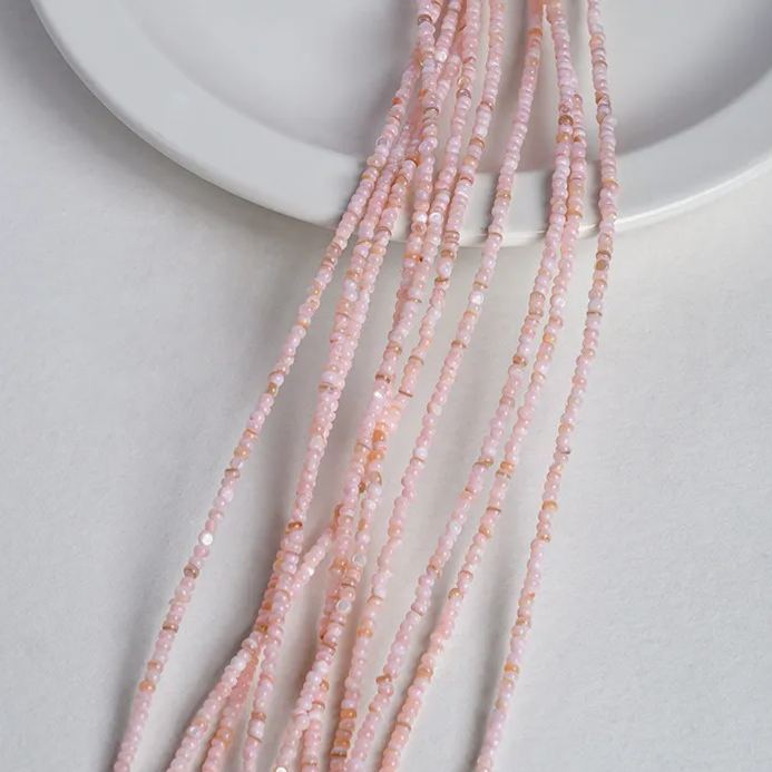 Dyeing Shell Irregular Sead Beads Strand for Jewelry DIY