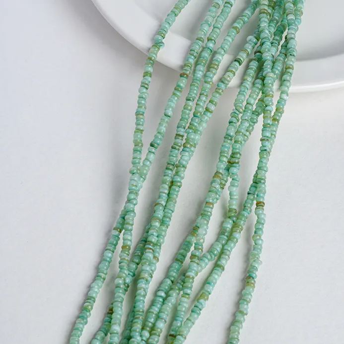 Dyeing Shell Irregular Sead Beads Strand for Jewelry DIY