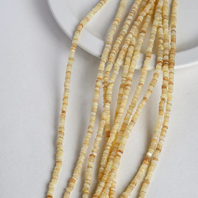 Dyeing Shell Irregular Sead Beads Strand for Jewelry DIY