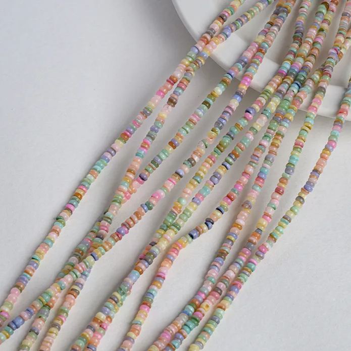 Dyeing Shell Irregular Sead Beads Strand for Jewelry DIY