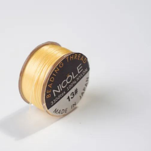 Japan 330dtex 0.225mm 50yds Nylon Beading Thread