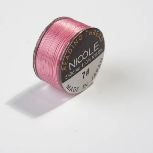 Japan 330dtex 0.225mm 50yds Nylon Beading Thread