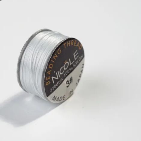 Japan 330dtex 0.225mm 50yds Nylon Beading Thread