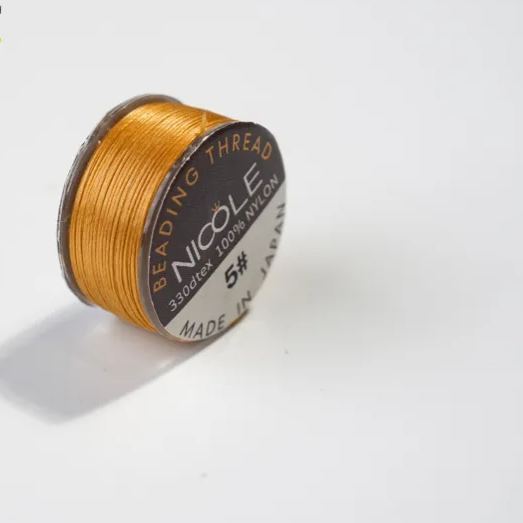 Japan 330dtex 0.225mm 50yds Nylon Beading Thread