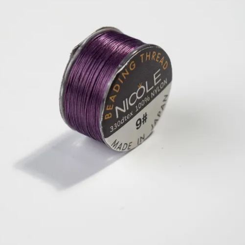 Japan 330dtex 0.225mm 50yds Nylon Beading Thread