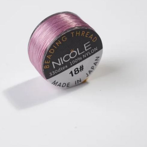 Japan 330dtex 0.225mm 50yds Nylon Beading Thread