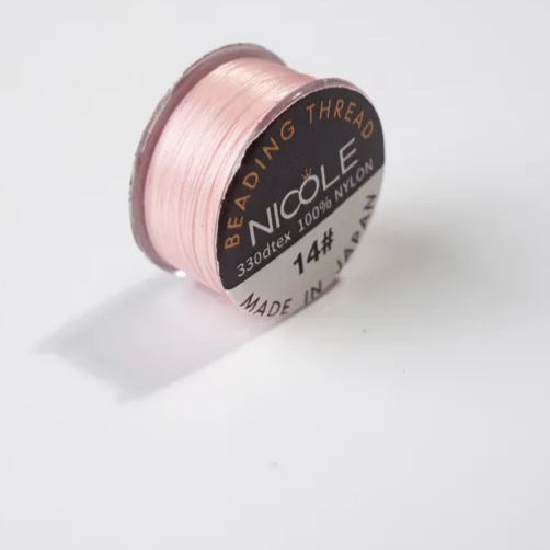 Japan 330dtex 0.225mm 50yds Nylon Beading Thread