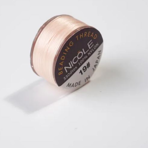 Japan 330dtex 0.225mm 50yds Nylon Beading Thread