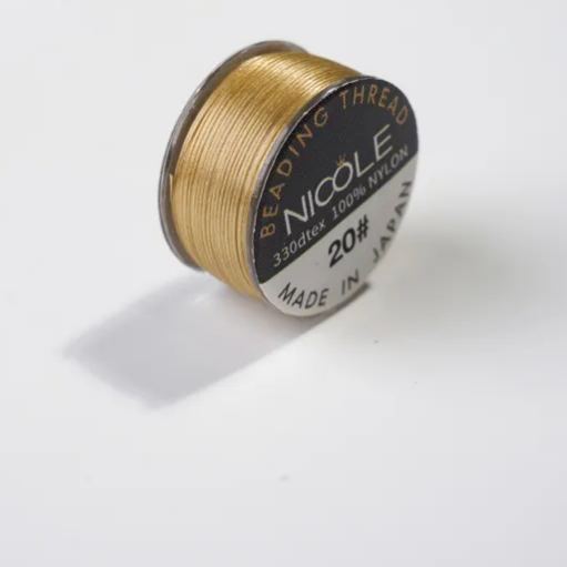 Japan 330dtex 0.225mm 50yds Nylon Beading Thread