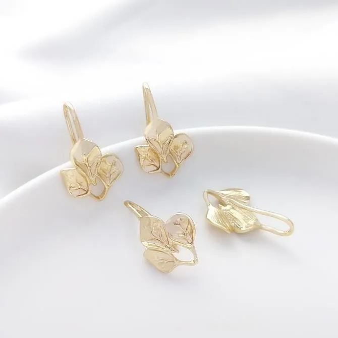 Ornamented Earrings Posts Accessory for Earrings Making