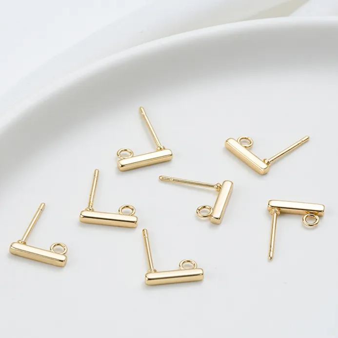 Titanium Steel Earrings Post Earrings Hooks Accessory 1 Pair