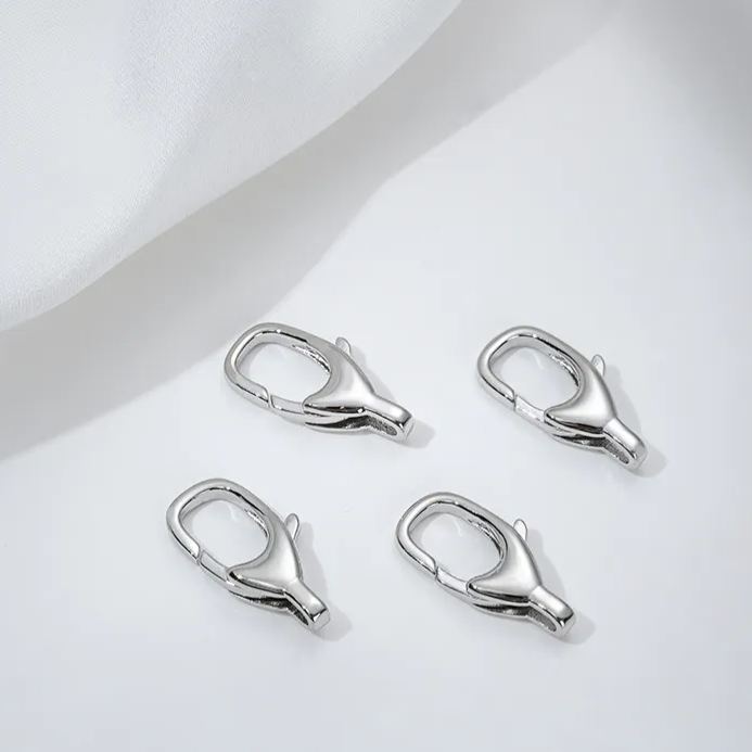 Gold Plated Multiple Shape Spring Buckle Lobster Buckle for Jewelry DIY