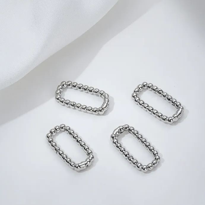 Gold Plated Multiple Shape Spring Buckle Lobster Buckle for Jewelry DIY