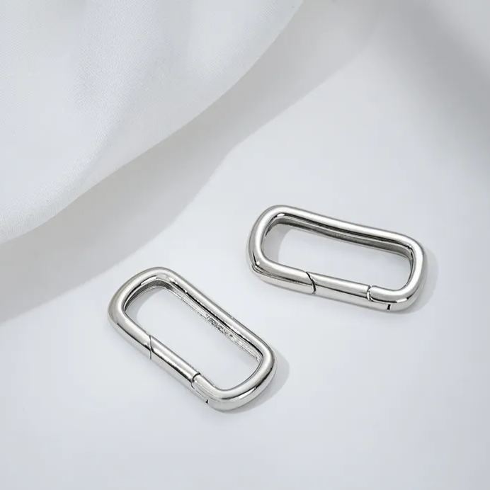 Gold Plated Multiple Shape Spring Buckle Lobster Buckle for Jewelry DIY