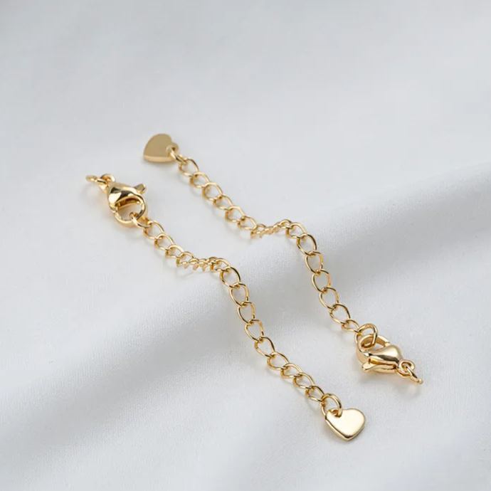 Titanium Lobster Clasp with 5cm Extension Chain Multiple Style