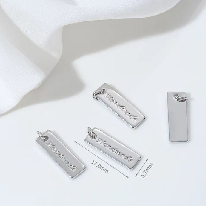 14k Gold Lettered Charm Pendant for Jewelry DIY Multiple style