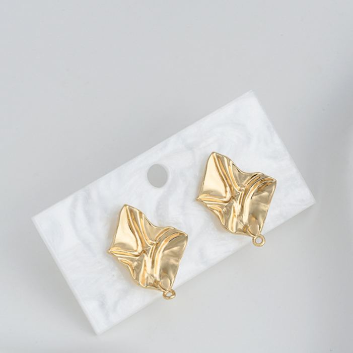 Ornamented Earrings Posts Accessory for Earrings Making