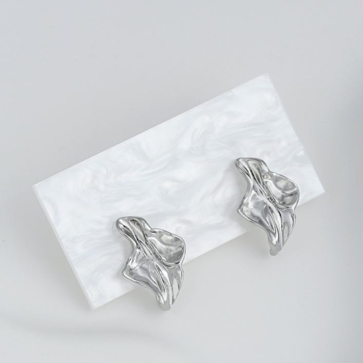 Ornamented Earrings Posts Accessory for Earrings Making