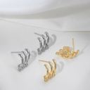 #123  9*15mm  14k gold