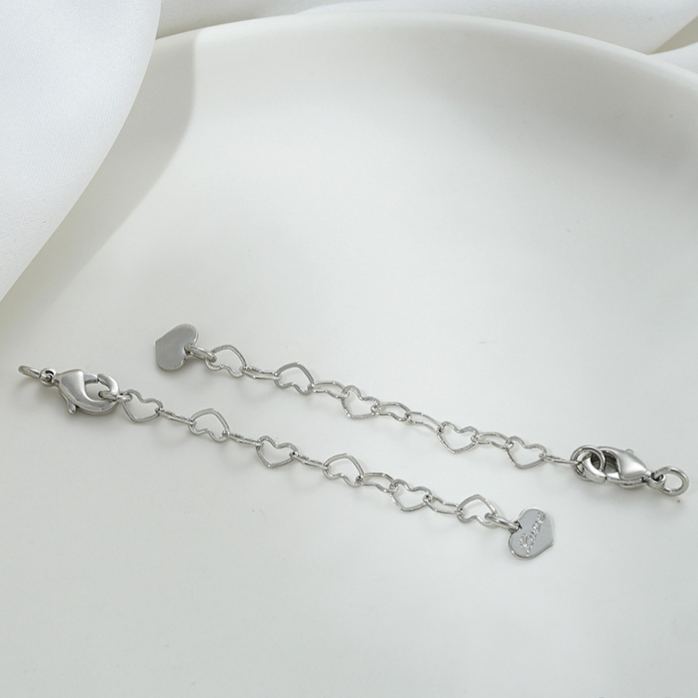 5*10mm Lobster Clasp with Extension Chain Set for Jewelry DIY