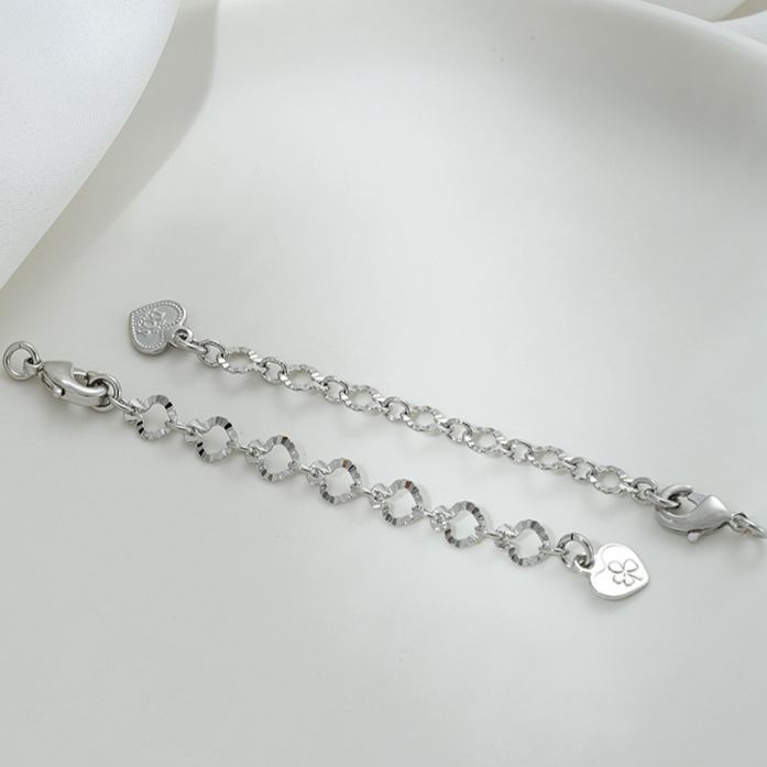 5*10mm Lobster Clasp with Extension Chain Set for Jewelry DIY