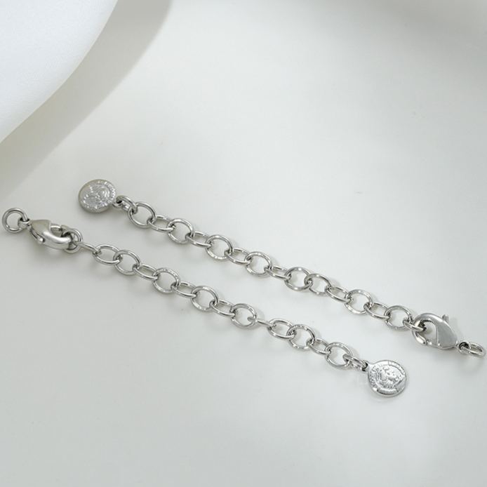 5*10mm Lobster Clasp with Extension Chain Set for Jewelry DIY