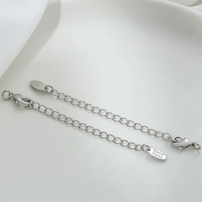 5*10mm Lobster Clasp with Extension Chain Set for Jewelry DIY