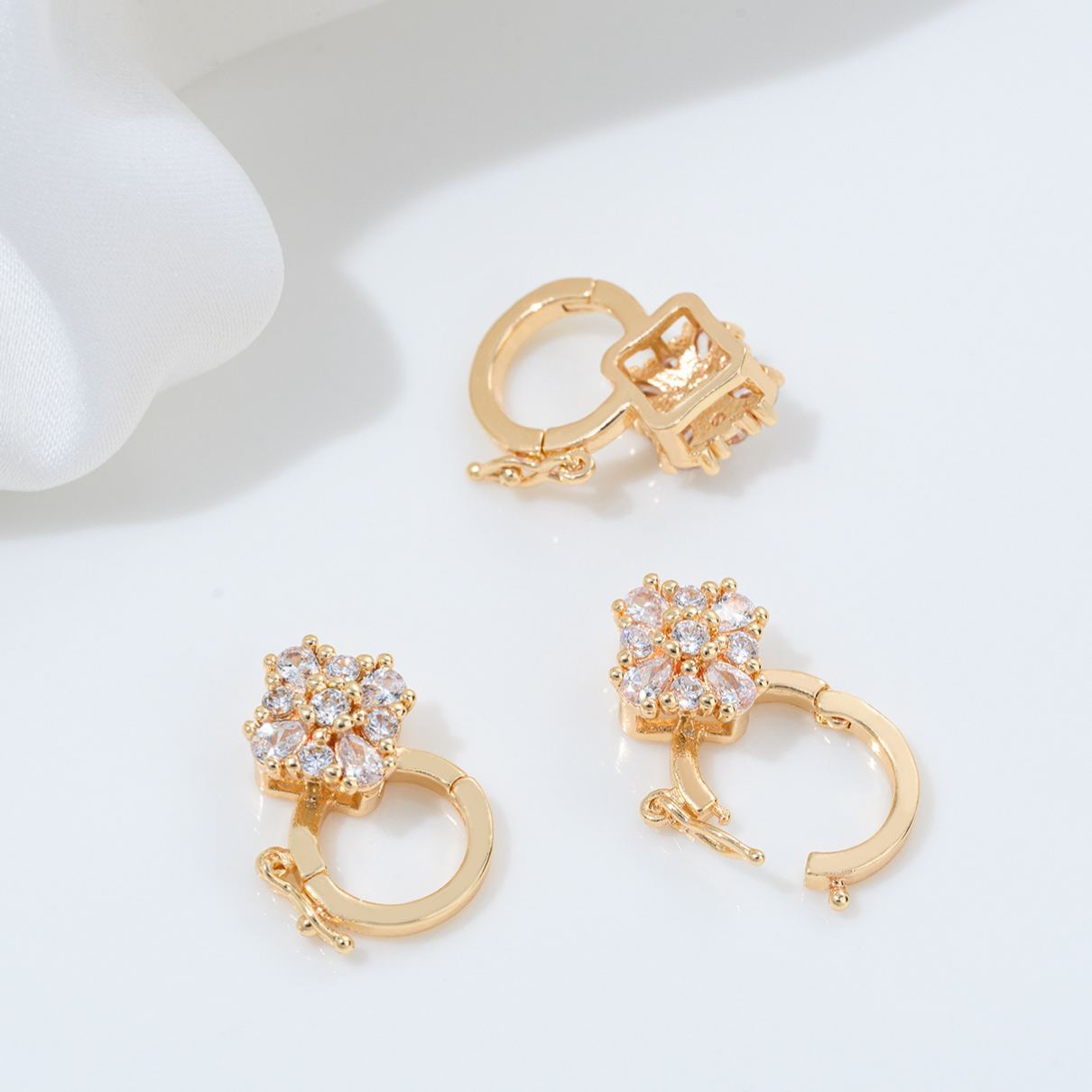 11mm Round Shaped All-purpose Buckle Jewelry Clasp Accessory 1 Piece