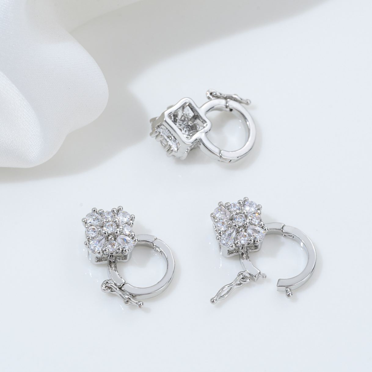 11mm Round Shaped All-purpose Buckle Jewelry Clasp Accessory 1 Piece