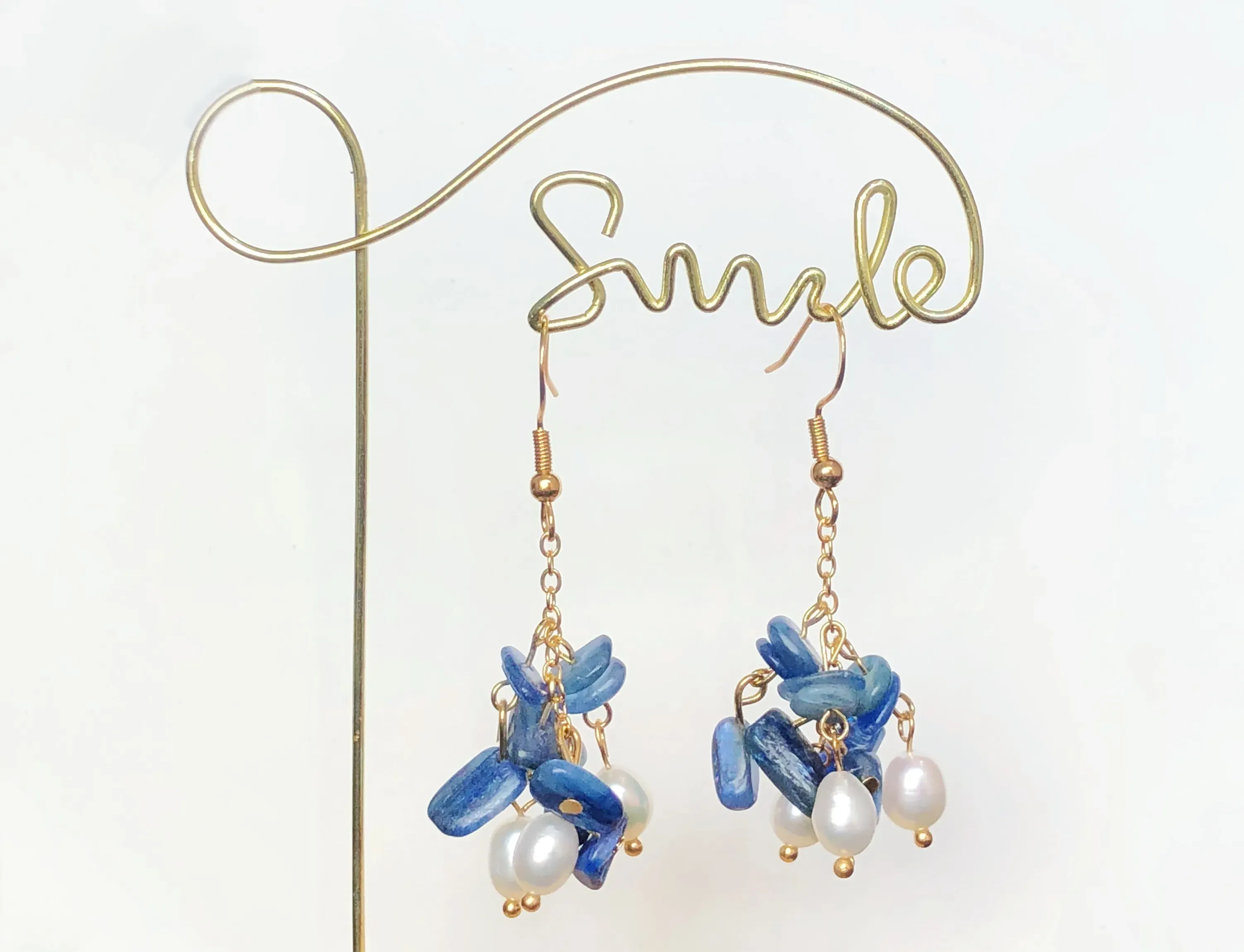 kyanite earrings