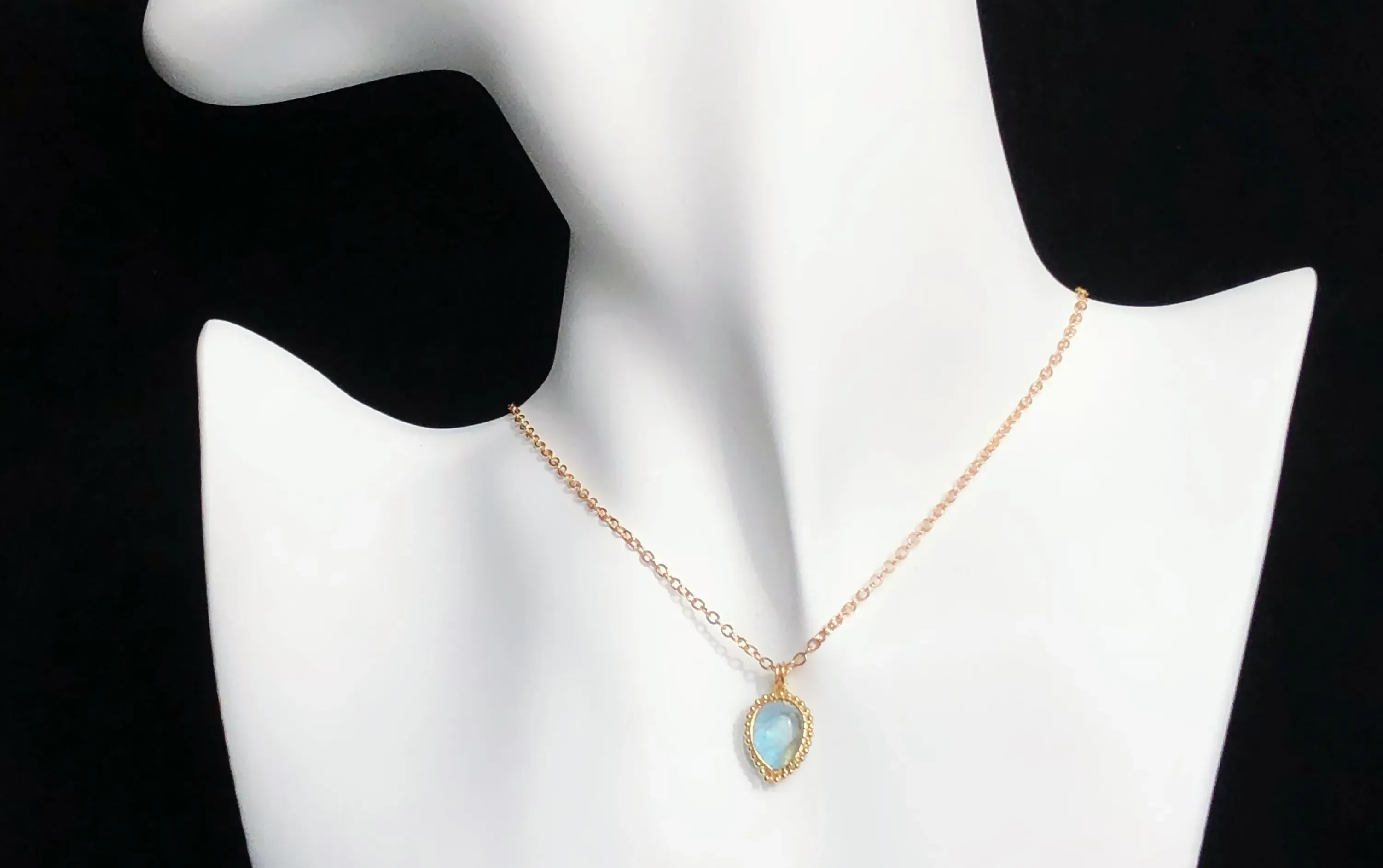 aquamarine necklace