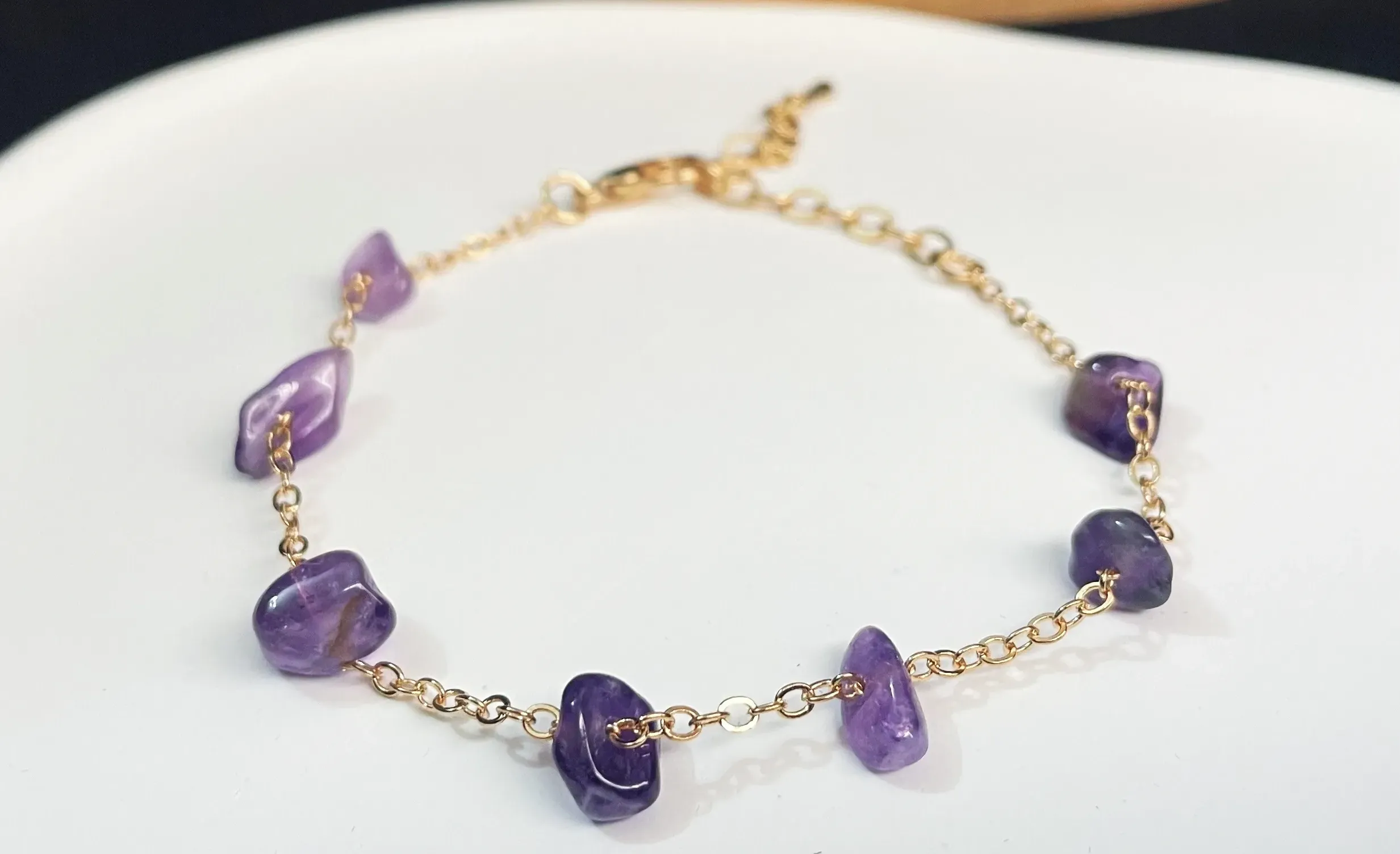 amethyst bracelet
