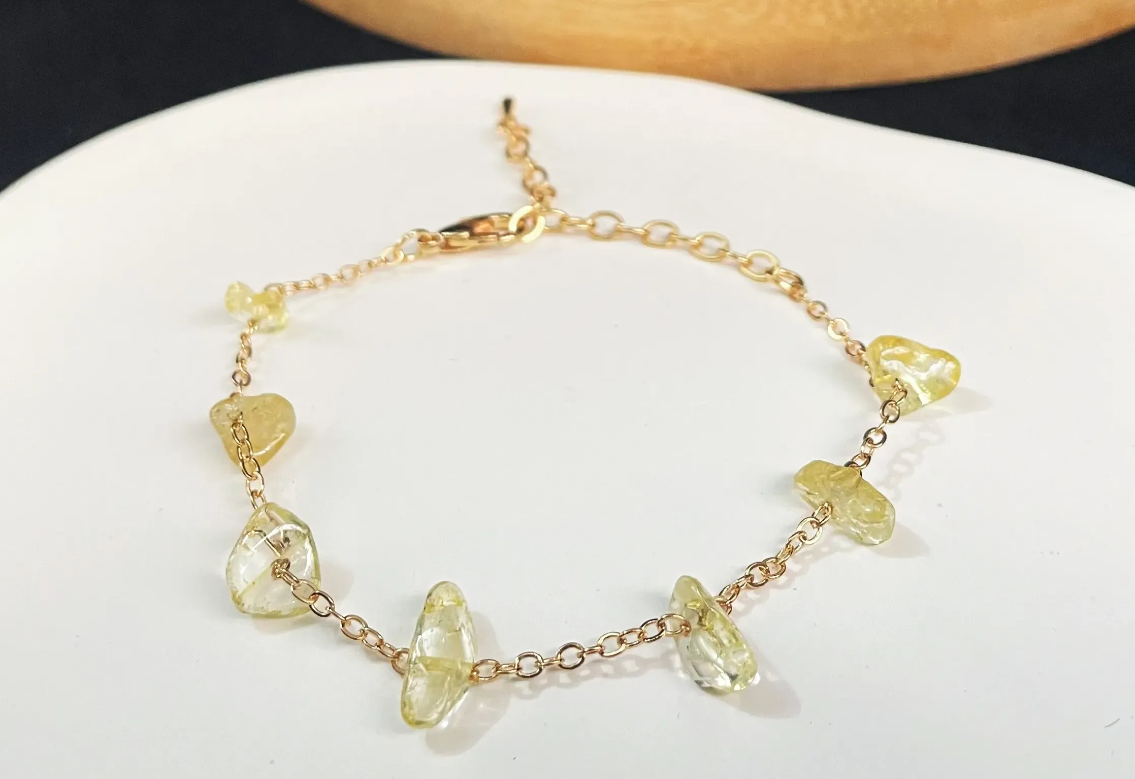 citrine bracelet