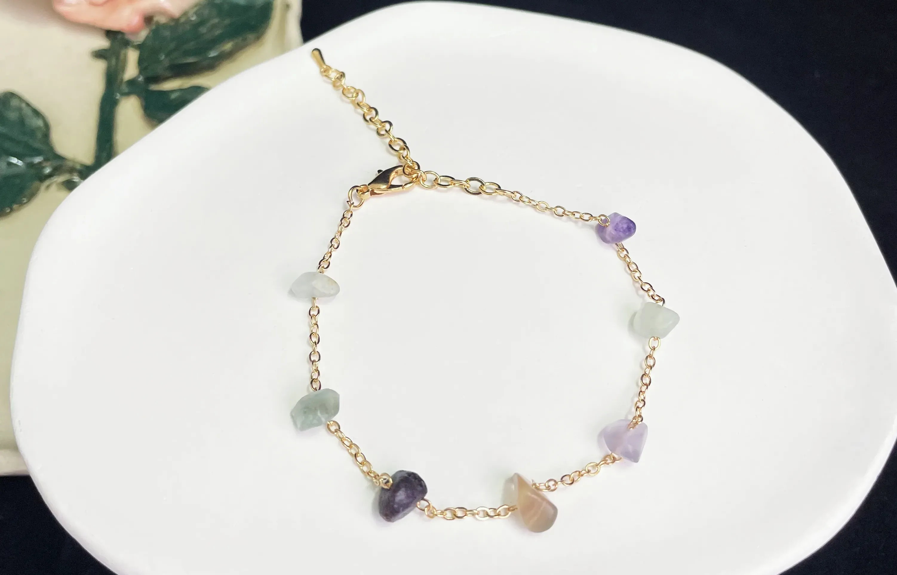 fluorite bracelet