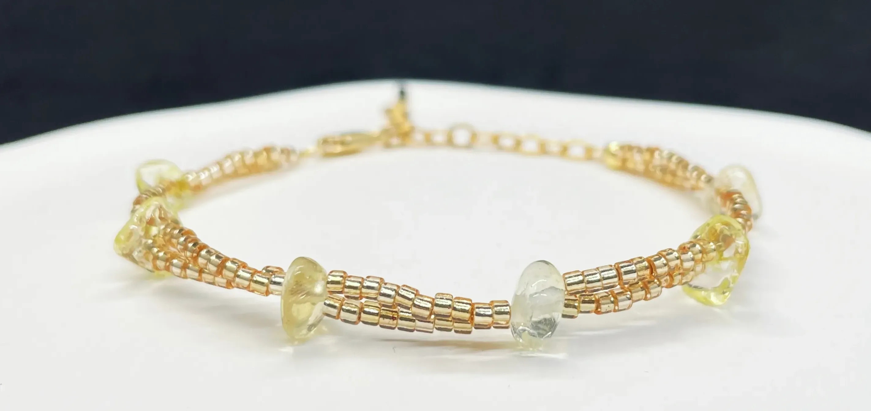 citrine bracelet