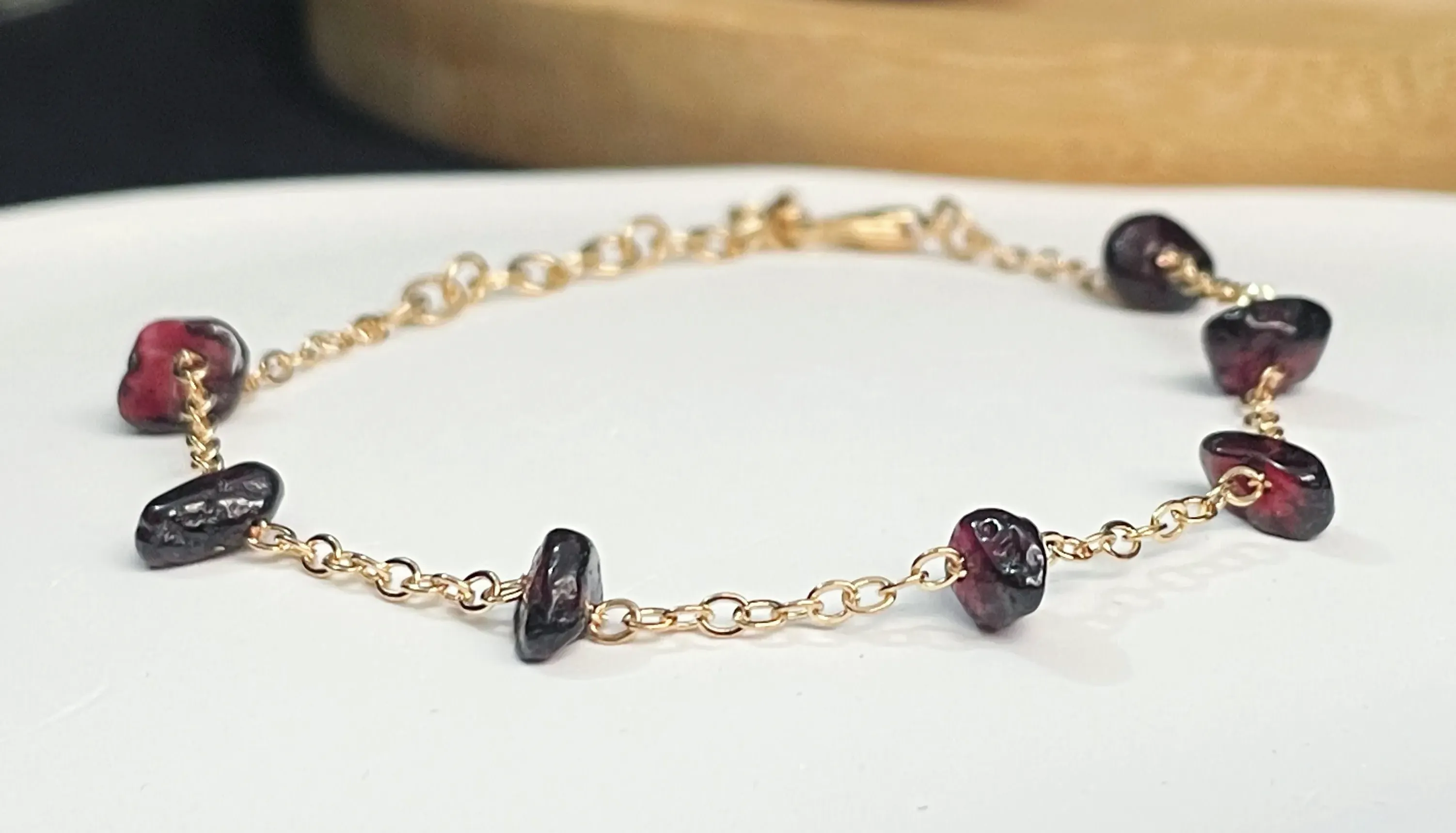 garnet bracelet